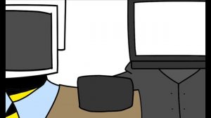 brown cameraman punches a tv [skibidi toilet animation]