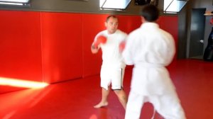 Boxing vs Jiu-Jitsu at Dojo Americana BJJ and Self Defense in Vista, CA.