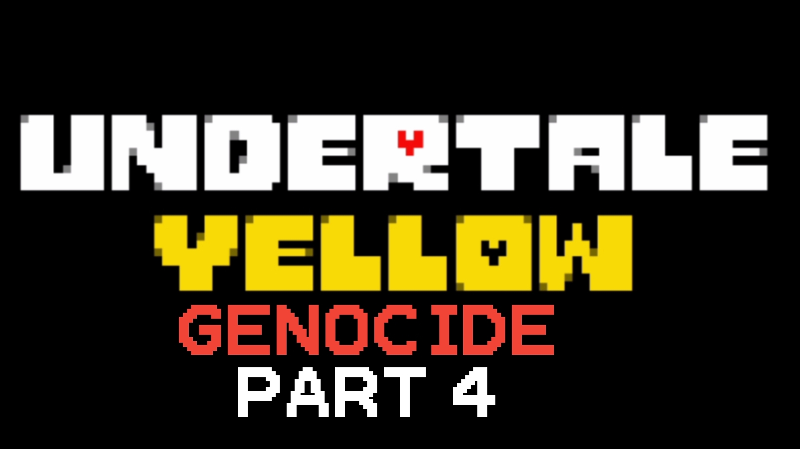 Undertale yellow - геноцид (№4)