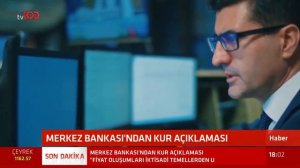 Merkez Bankası'ndan kur açıklaması!