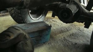 #59 Самодельный трактор.Установка кардана,подрамника,рулевой рейки и гидромотора со звездами.