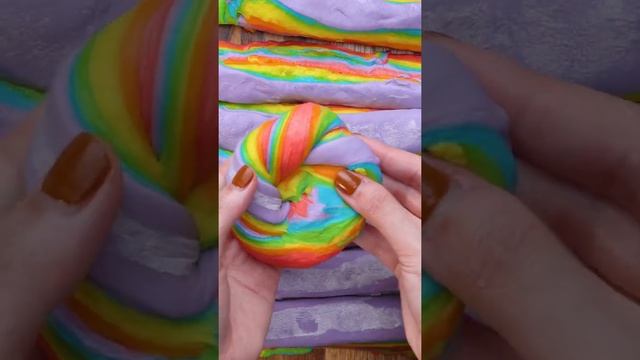 Rainbow Bagel Dough Hacks смотреть онлайн