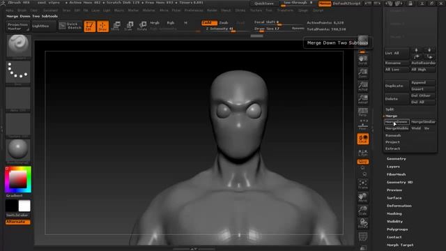 Часть 5 способы создания глаз в ZBrush