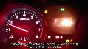 Evolution of KIA Carnival Chimes