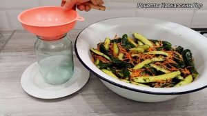 ✅ САЛАТ "ДАМСКИЕ ПАЛЬЧИКИ" НА ЗИМУ🔔 вкуснейшие, малосольные, хрустящие огурцы💯