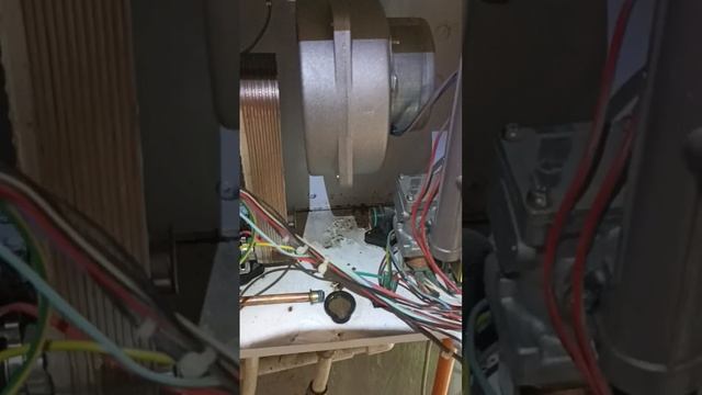 Настенный газовый котёл, перестали нагреваться батареи, ГВС при этом работает.