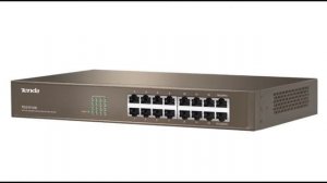 Switch Rack 16 Puertos 10/100/1000 Tenda Teg1016d