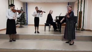 Г.Ф. Гендель Менуэт Дулова Анна 7кл., Глинских Дарья 8кл., конц. Лянгузова Т.А, преп. Родионова Л.Ю.