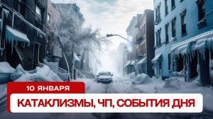 Новости сегодня 10.01.2025. Катаклизмы за день, ЧП, события дня