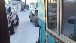 Самый обычный запуск дизеля зимой в мороз -37°, ни какого героизма