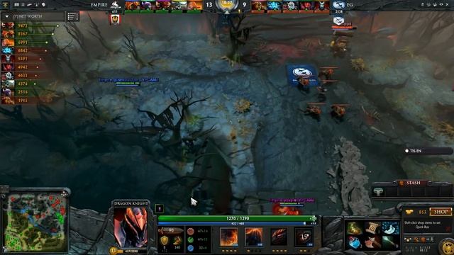 EG (Evil Geniuses) vs Team Empire Dota 2 Highlights TI5/The International 5 Group Stage Game 2