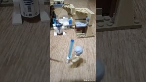 Обиван Кеноби против Люка Скайвокера появление Дарта Вейдера. Не канон.