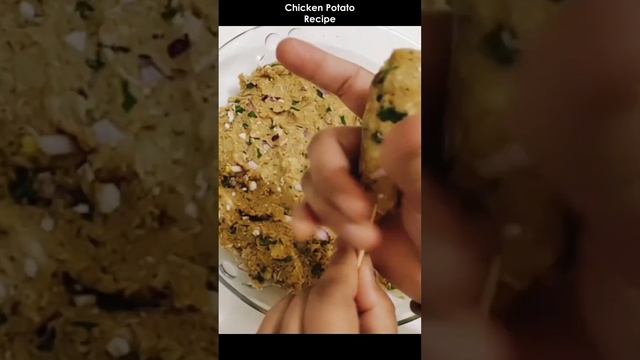 Chicken Potato Sticks | Potato Snacks | Potato Recipes | #shortsreels #shortsvideo