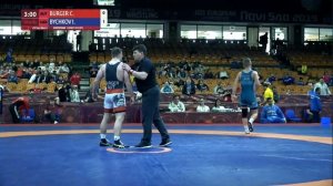 1/8 GR - 72 kg: C. BURGER (AUT) v. I. BYCHKOV (UKR)