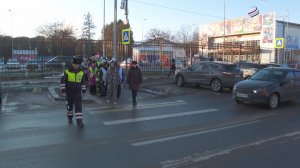 В Серпухове для юных спортсменов провели пешеходную экскурсию