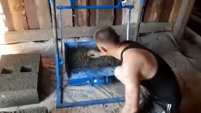 Станмастер отзывы. Балаково! Станок для шлакоблоков " Прессовщик 3М"