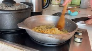 Оторваться невозможно. Сочное и вкусное постное блюдо из тыквы.