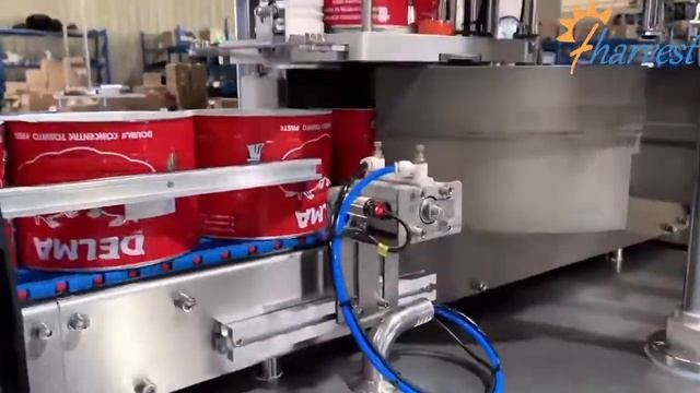 2000g кетчуп автоматична вакуумна машина за запечатване на контейнери от тенекия смотреть онлайн