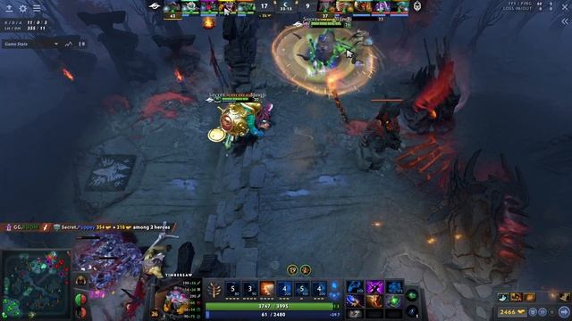 Team Secret vs Gaimin Gladiators  (game 3) BO2 | DPC WEU | Summer Tour 2022