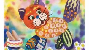 Как нарисовать кота. Поэтапный рисунок гуашью. Декоративное рисование.