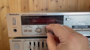Technics SU-Z45 работа в стойке
