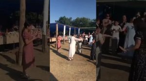 Подкидывают жениха, свадьба в Джибахни