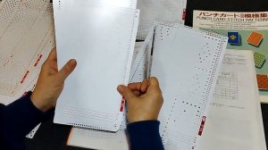 Обзор перфокарт. Наборы, виды, переплетения