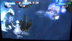 Godzilla Unleashed- Krystalak vs Varan vs Spacegodzilla