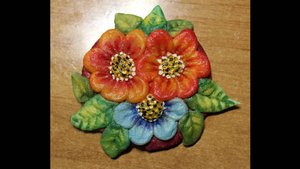 Соленое тесто. Поделки из соленого теста своими руками. Цветы тестопластика.