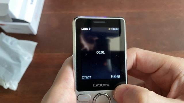 Обзор на TEXET TM-212 кнопочный красивый металлический телефон ☎️