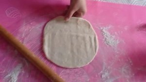 Қаттама нан. Слоеная катлама  жасалуы өте оңай әрі дәмді шығады