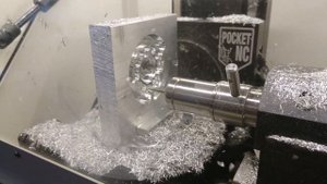 Window machining with the Pocket NC v2-50 5 axis CNC