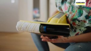 Как зарядить электрошвабру FC 5 premium?