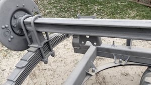Восстановление тракторного прицепа 2 птс-4. Часть 7. Пескоструйная обработка и грунтовка осей