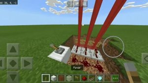 как сделать лазер в Майнкрафте