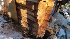 Таёжный-Промысел * 2 часть* Готовим дрова, готовим Сторожки*Смотрим следы соболя**