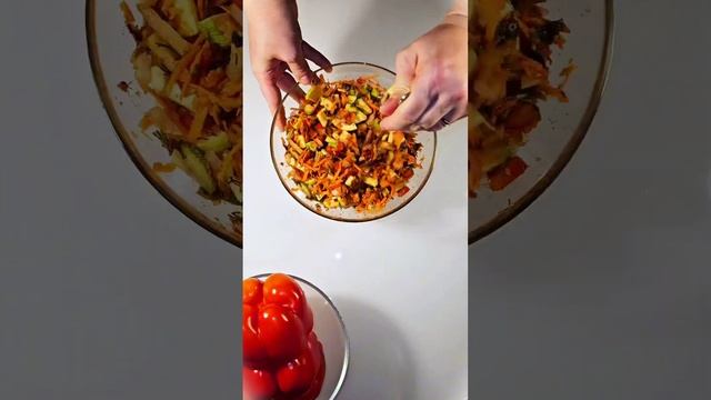 Готовим на пару вкуснейшие диетические фаршированные перцы #мультиварка #рецепт #готовимдома #еда