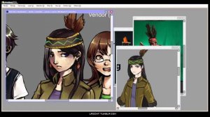 Canvas World Chronicle: Lucy painting process part 2