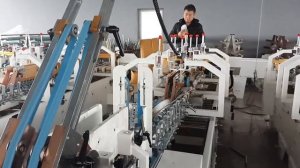 Фальцевально склеивающая линия YZHH 800