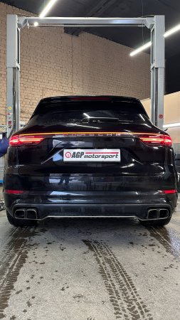 Porsche Cayenne Turbo 4.0 - удаление катализаторов