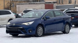 Последний Toyota Avensis (T270) седан 3 поколение 2-й рестайлинг.