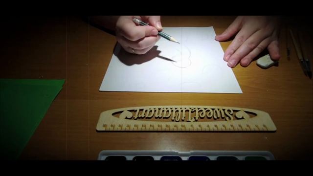 Обзор творческого процесса. Момент из скетчинга.