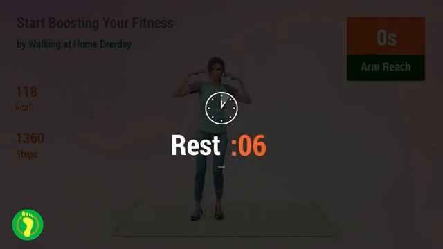 30 минутная тренировка дома для ленивых ходи и будь бодрым