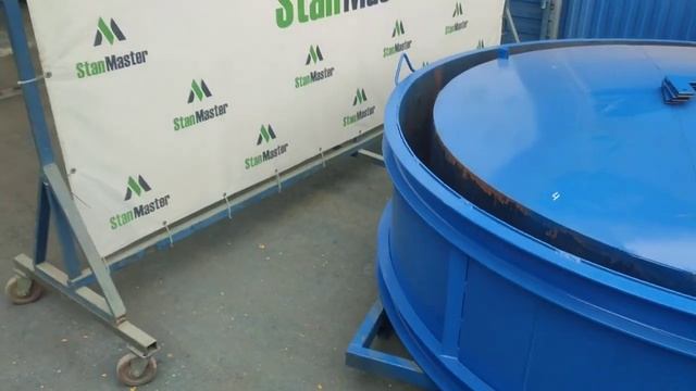 Виброформа для изготовления бетонных колец 20.6 “Серия Pro” смотреть онлайн