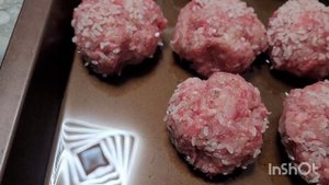 Готовим мясные Ёжики, сочные и нежные, в духовке.#мясныеёжики