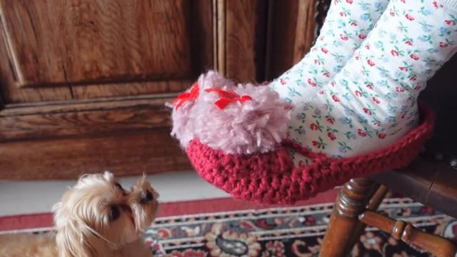 vlog編んだ物全て紹介朝食と蚤の市の日常バラクラバを編む日々ショートケーキグラニースクエア