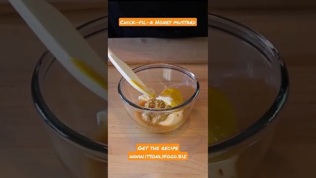 Chick-fil-a Honey Mustard #fastfoodshorts #recipeshorts #video #fastfood смотреть онлайн