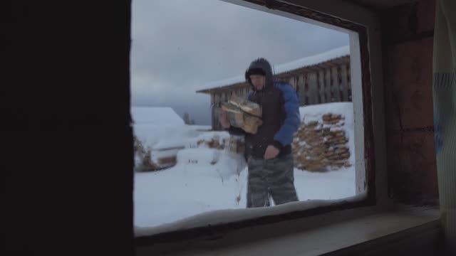 Деревенская зима #зима #деревня #хутор смотреть онлайн