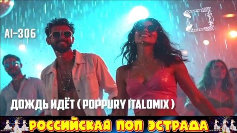 AI -306 . ДОЖДЬ ИДЁТ . ( italo mix ) (Suno Ai) |2025)