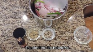 Instant Pot Boiled Pork Belly with Chinese Herb Drink by Chef Oh Se Deuk